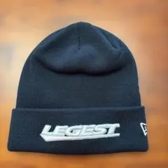 NEW ERA LEGEST ニット帽 ビーニー ブラックのサムネイル