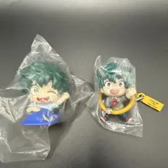 ヒロアカ　緑谷出久 キーホルダー&マスコット2個セット