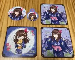 hololive　極楽湯　ときのそら　コースター　セット