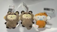 サンリオキャラクターズ　どうぶつ着ぐるみマスコット　プリン　シナモン