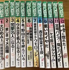 現代農業 2025年 1月〜12月 12冊セット - メルカリ