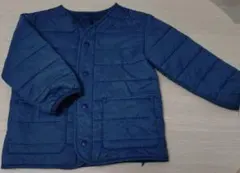 洗える　ボタン開き中綿ジャケット　100センチ　デビロック