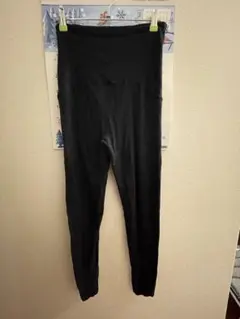 マタニティレギンス ブラック M ユニクロ