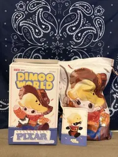 DIMOO WORLD×PIXAR ぬいぐるみペンダント Dash Parr