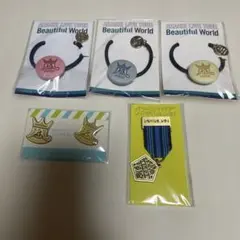 嵐ARASHI Beautiful World ヘアアクセサリー 3点他2点