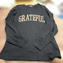 長袖Tシャツ GRATEFULロゴ ブラック系のサムネイル
