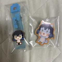 鬼滅の刃 1番くじ キーホルダー バレンタイン アニマルバッジ 嘴平伊之助