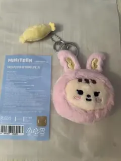 MINITEEN FACE PLUSH KEYRING トラム　ジョンハン