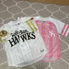 鷹の祭典2018　ユニフォー厶（Sサイズ） ＆ピンクユニフォームMサイズ