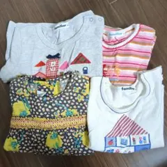 familiar Tシャツ 4枚セット 70-80cm