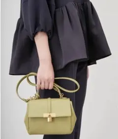 超美品 Mila Owen 2WAY ハンドバッグ・ショルダーバッグ