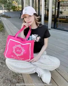 Rady ホテルシリーズ　Radyちゃんトート　ショッキングピンク　トートバッグのサムネイル