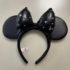 スタッズ付きミニーレザー風カチューシャ♡ディズニー♡