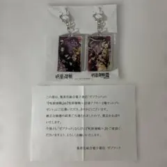 呪術廻戦 呪術廻戦モジュロ ゼブラック 2連アクキー2種セット