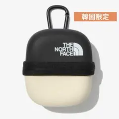 韓国　ホワイトレーベル　ノースフェイス　ヌプシ モールド　ポーチ　クリーム