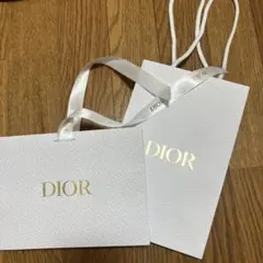 DIOR ホワイトギフト袋 小型