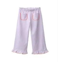 ZARA ストライプ柄キュロットパンツ 104cmのサムネイル