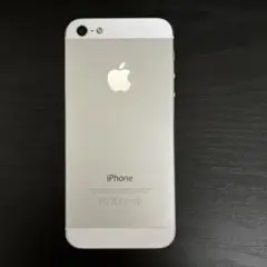 Apple iPhone5 64GB ホワイト/シルバー