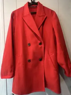 【美品】COMPTOIR DES COTONNIERS 赤 コート S〜Mのサムネイル