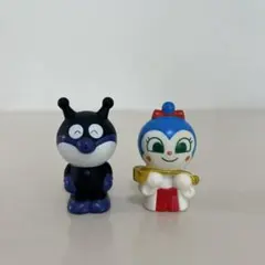 レア★アンパンマン 指人形 フィギュア ばいきんまん コキンちゃん 巫女 和装