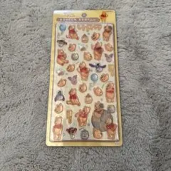 正規品！ボンボンドロップシール　ディズニー プーさん シールセット