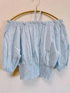 アベイル　レディース　リボンオフショル　半袖　新品