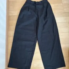 ニコアンド ワイドパンツ