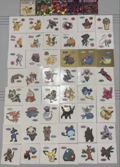 ポケモンパンシール 48枚セット＋ポケモンシール5枚
