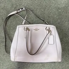 COACH コーチ ハンドバッグ ショルダーバッグ 2way ホワイト