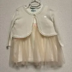 TOCCA 80サイズ　カーディガン・ワンピースセット
