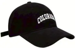 未使用！ヴィンテージ刺繍ゴロキャップ☆ブラック☆調節可能！