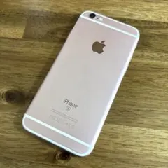 iPhone6s ローズゴールド スマートフォン本体16GB