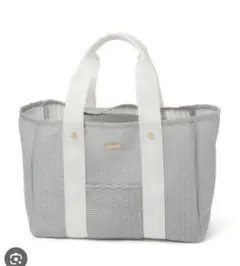 グレー トートバッグ