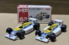 トミカ赤箱No.62ウィリアムズ ホンダF1 日本製 - メルカリ