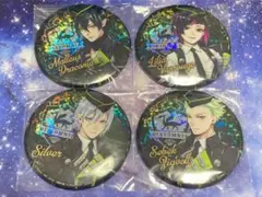 ツイステ ナムコ限定 缶バッジ ディアソムニア寮 4個セット