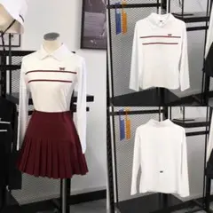 新品PXGゴルフウェアレディースポロシャツ　長袖