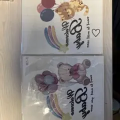 マタニティフォトシール 2枚