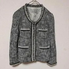 【美品】Ballsey LINTON ツイード ノーカラージャケット テーラード Ballsey ノーカラージャケット LINTONツイード - メルカリ