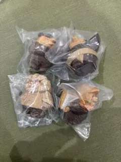 最安値 たかはたまさお 木彫り風　FIGURE COLLECTION 4点セット