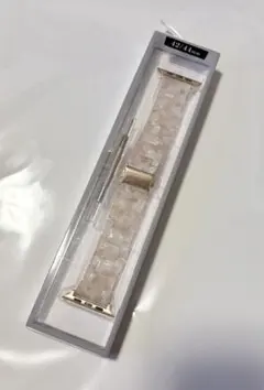 【未使用】Apple Watch バンド 42/44mm べっ甲柄（ピンク）