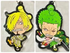 ワンピース 一番くじ 見参！赤鞘九人男 H賞 ラバマス サンジ ゾロ