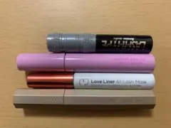 マスカラ 4点セット キスミー ヒロインメイク ラッシュハイブ 01 ブラック