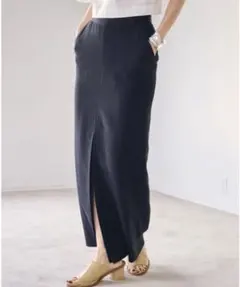 未使用タグ付き　TODAYFUL Twill Slit Skirtのサムネイル
