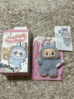 ❤️POPMART MACARON ラブブ Labubu ぬいぐるみ【ホワイト】 Amazon.co.jp: POP MART THE MONSTERS Exciting Macaron Plush