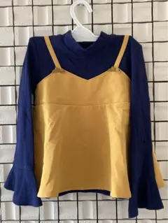 重ね着風　トップス　110センチ