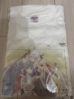超かぐや姫！ ラフ原画Tシャツ Lサイズ かぐや 酒寄彩葉 月見ヤチヨ