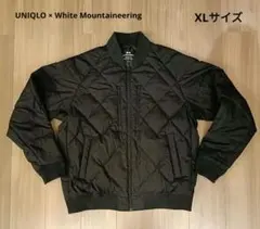 極美品 ユニクロ ホワイトマウンテニアリング ハイブリッドダウンジャケット XL
