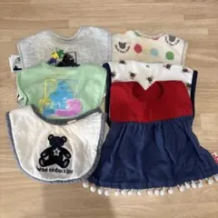 ブランドスタイ6枚セット　エクストララージミキハウスラルフローレン　べべ