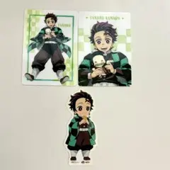鬼滅の刃 炭治郎 カード、ステッカーなど3点セット