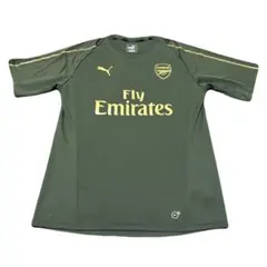 【美品】アーセナル カーキ トレーニングウェア プラクティスシャツ プーマ